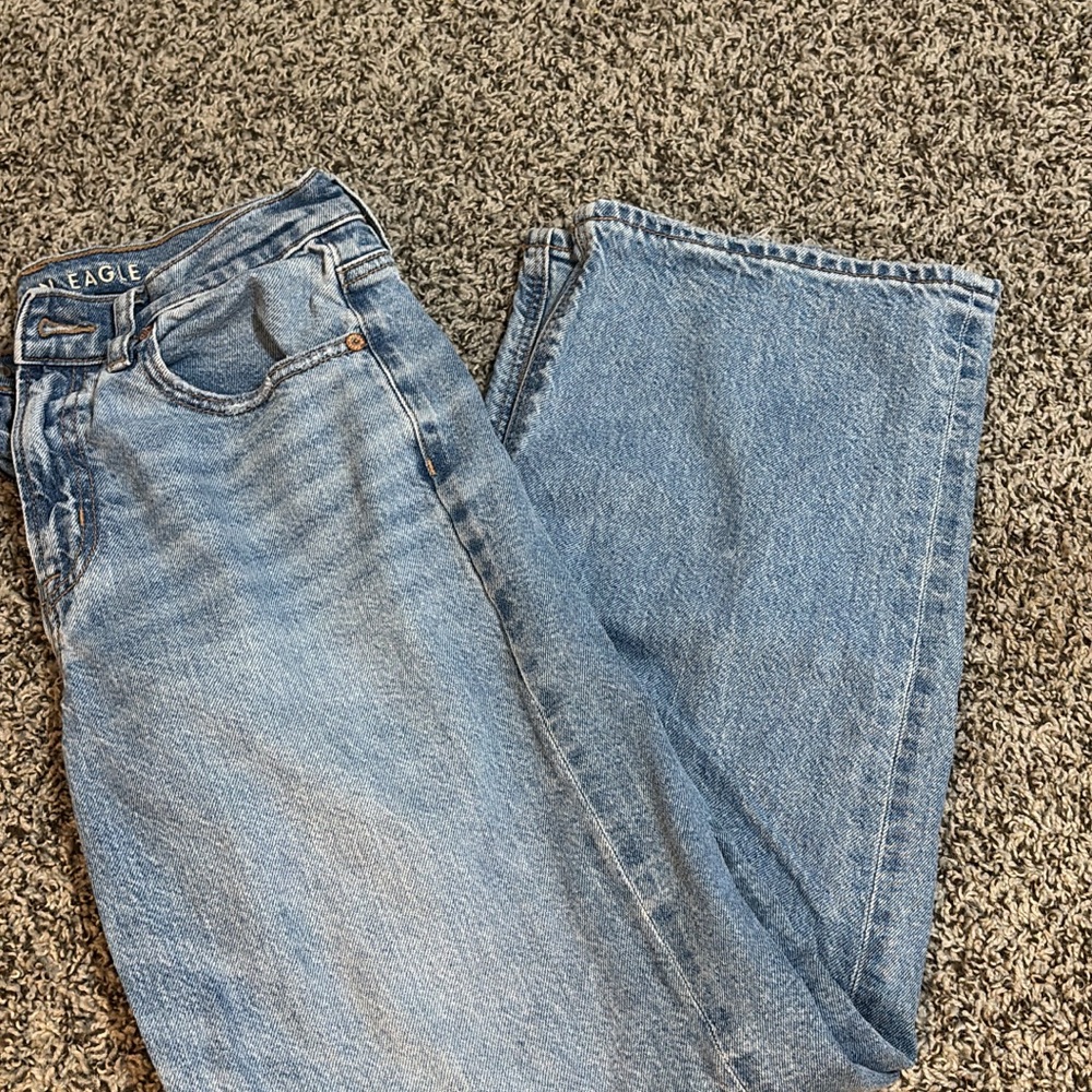 American Eagle Outfitters Light Blue Flare Jeans